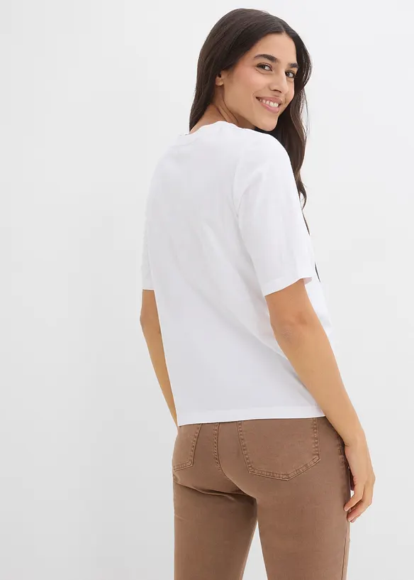 Shirt aus reiner Baumwolle, bonprix