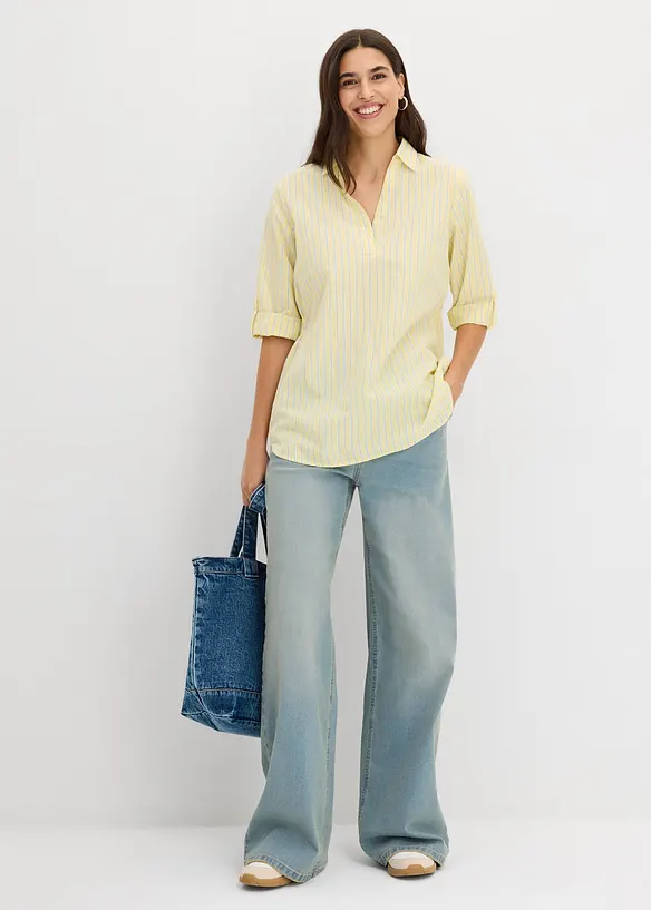 Bluse aus reiner Baumwolle, bonprix