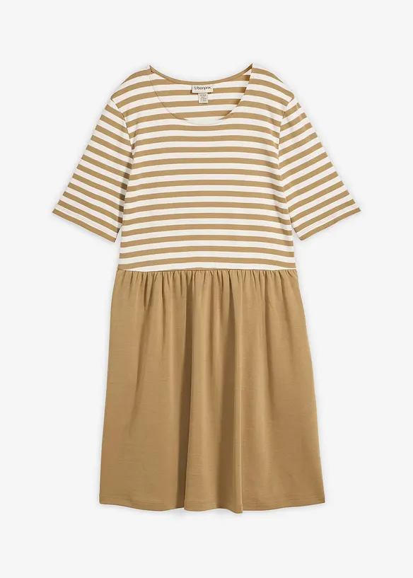 Shirtkleid aus reiner Baumwolle, bonprix