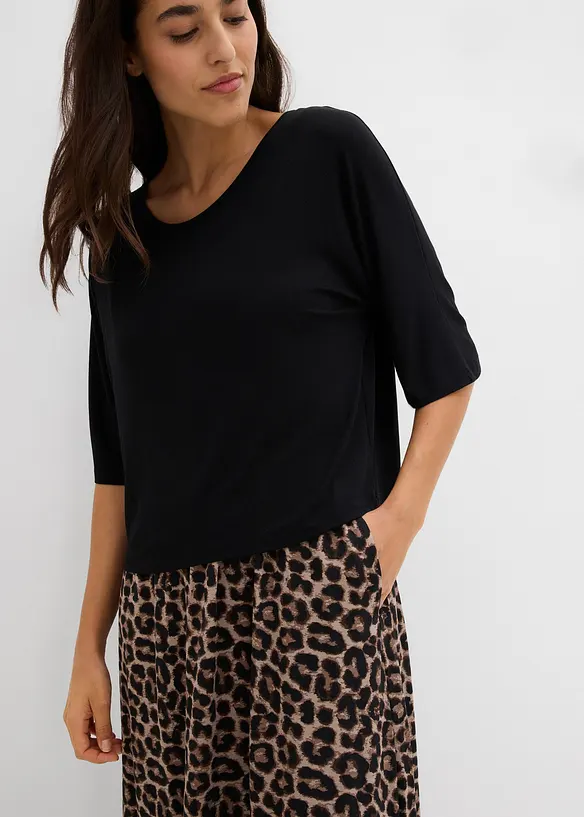 Robe fluide en jersey viscose, bonprix