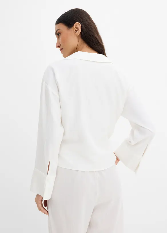 Blouse asym&eacute;trique, bonprix