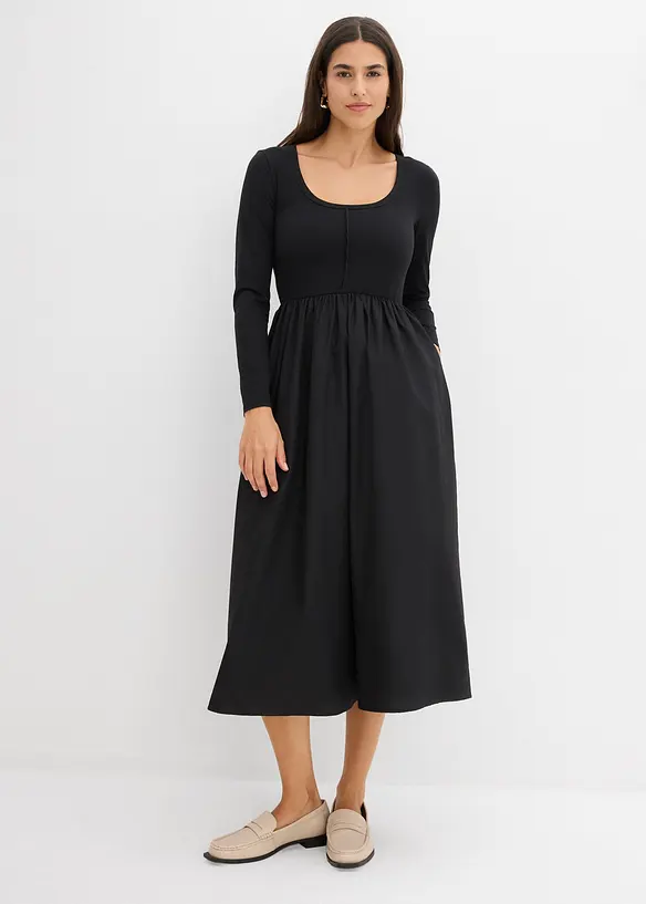 Robe midi, bonprix