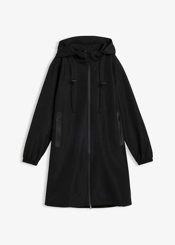 Leichter Regenmantel mit Umh&auml;ngetasche, bonprix