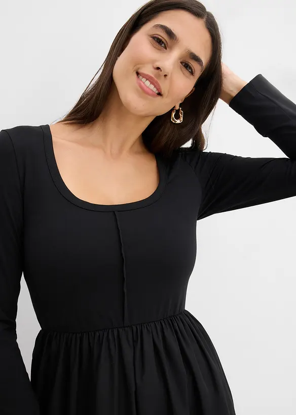 Robe midi, bonprix