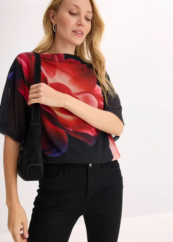 Shirt aus Mesh, bonprix