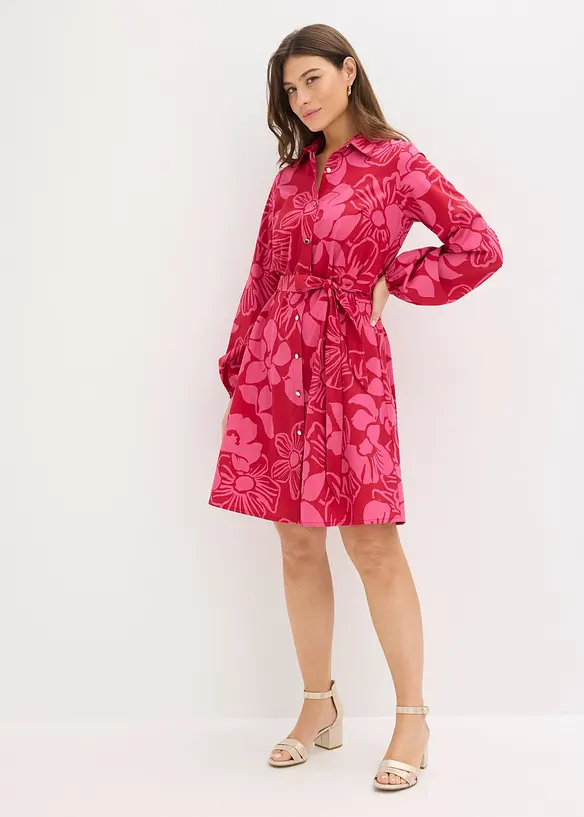 Blusenkleid aus reiner Baumwolle, bonprix