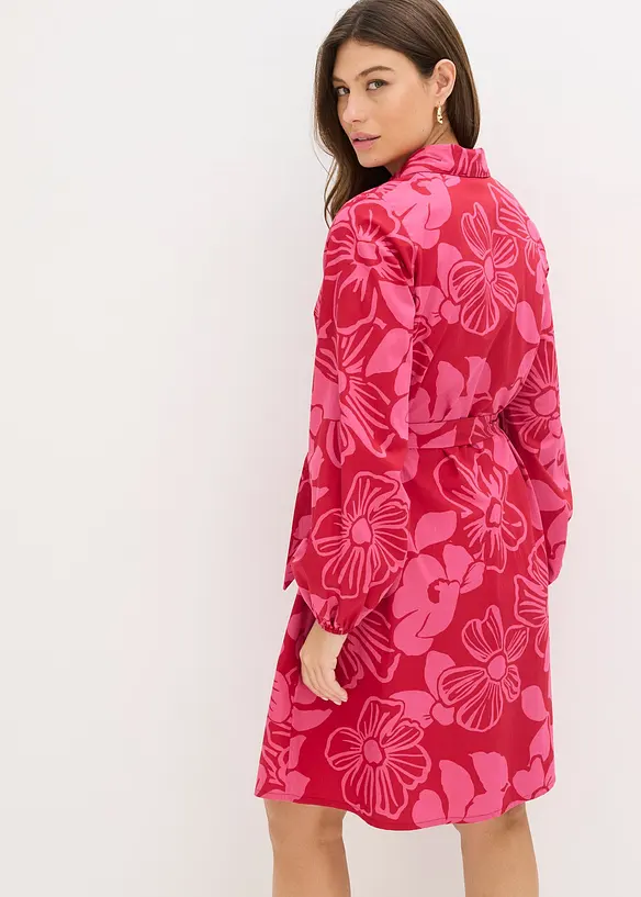 Blusenkleid aus reiner Baumwolle, bonprix