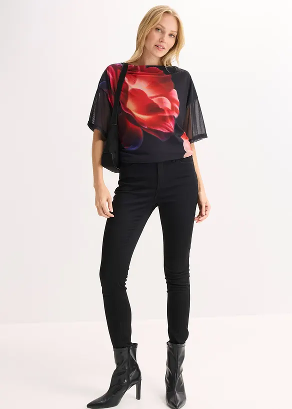 Shirt aus Mesh, bonprix