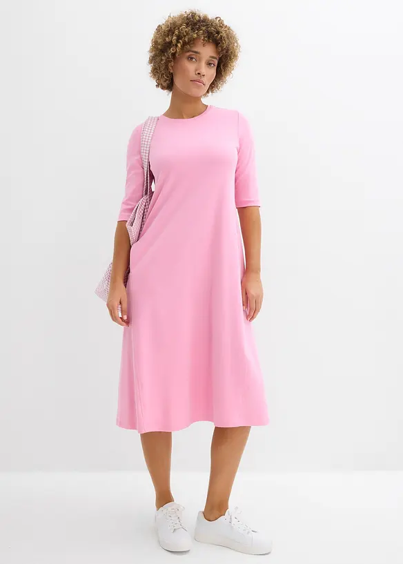 Robe en jersey de coton &eacute;pais, bonprix