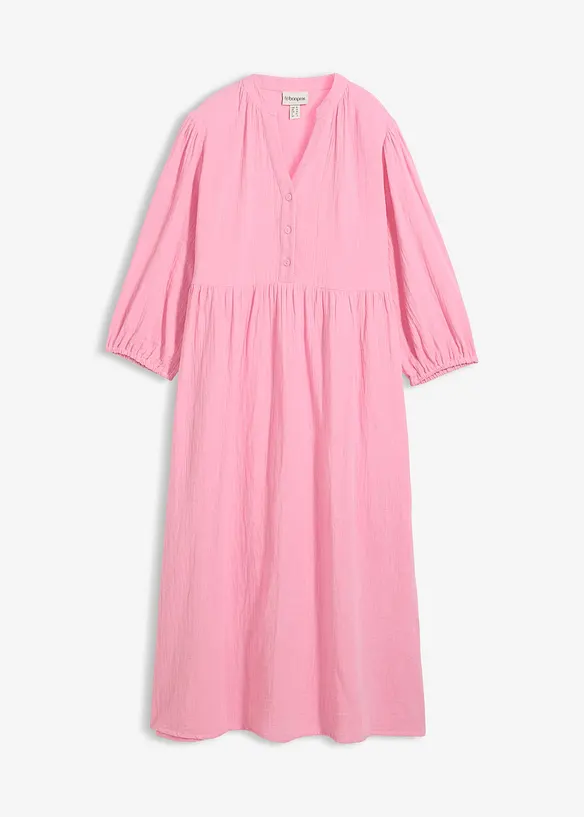 Robe-tunique en gaze de coton douce, bonprix