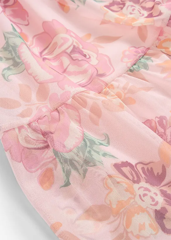 Jupe longue en mesh doux, bonprix