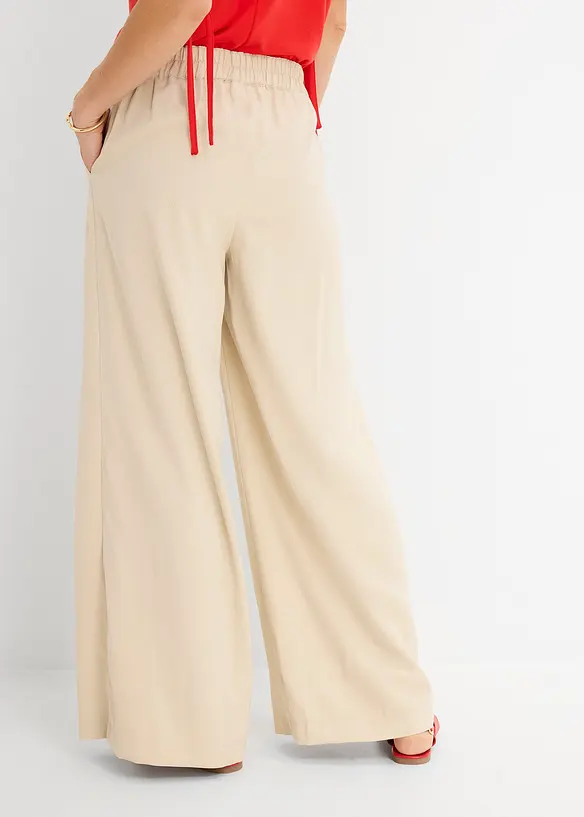 Palazzo-Hose aus Viskose-Mix, bonprix