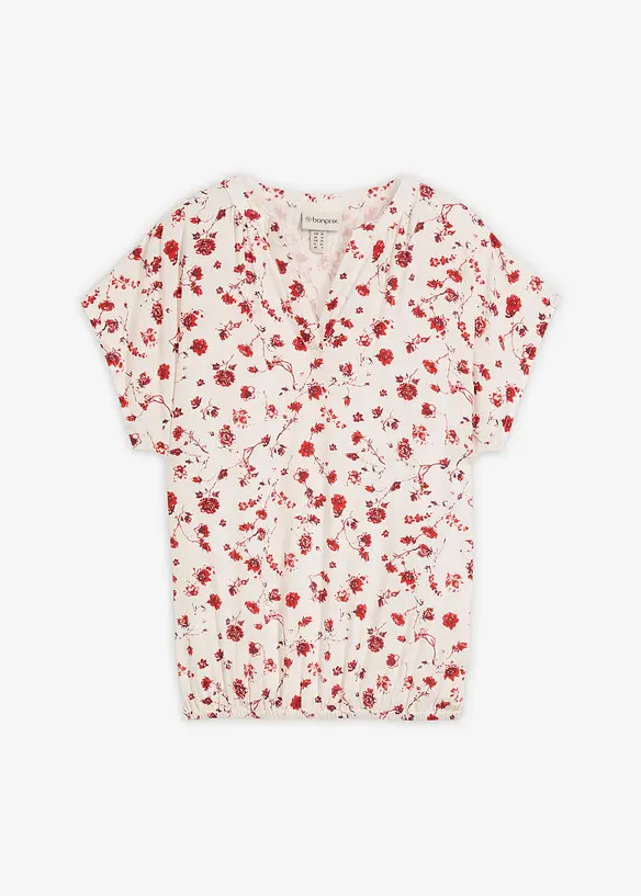 Tunikabluse aus flie&szlig;ender Viskose, bonprix