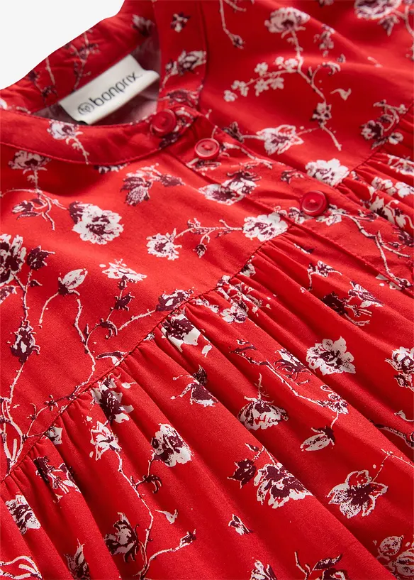 Schlupfbluse aus flie&szlig;ender Viskose, bonprix