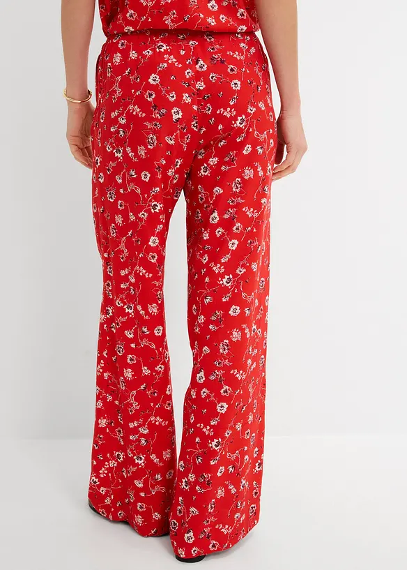 Schlupfhose aus flie&szlig;ender Viskose, bonprix