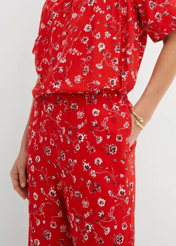 Schlupfhose aus flie&szlig;ender Viskose, bonprix