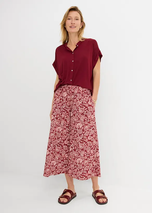 Culotte aus griffigem Popeline, bonprix