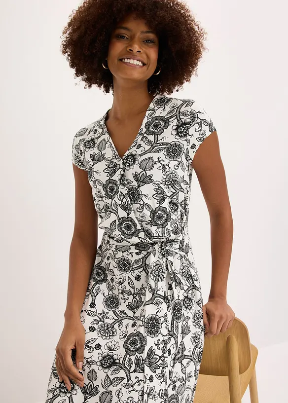 Robe en jersey viscose, bonprix