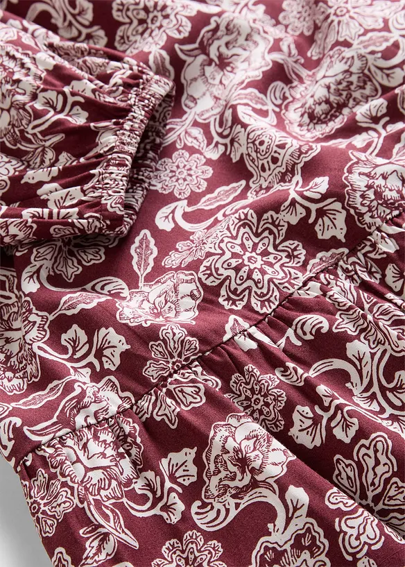 Tunika-Kleid aus flie&szlig;ender Viskose, bonprix