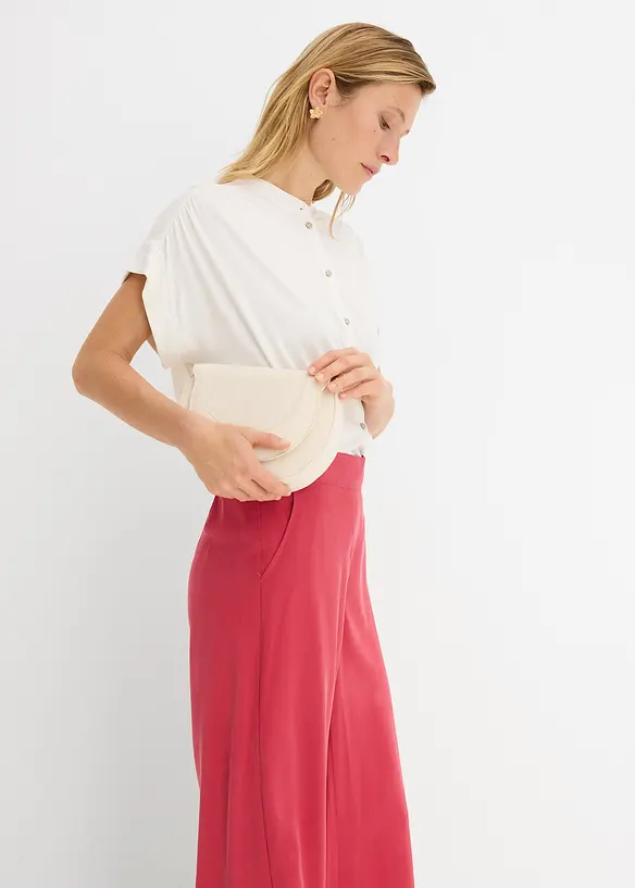 Pantalon palazzo en viscose majoritaire, bonprix