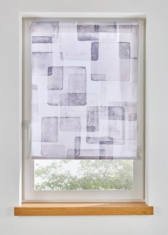 Sichtschutzrollo mit Druck, bonprix