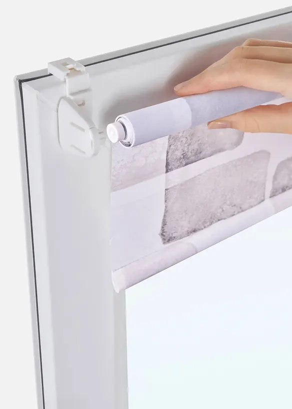 Sichtschutzrollo mit Druck, bonprix