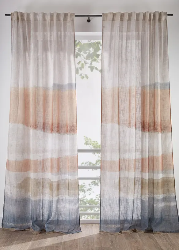 Vorhang mit Druck (1er Pack), bonprix