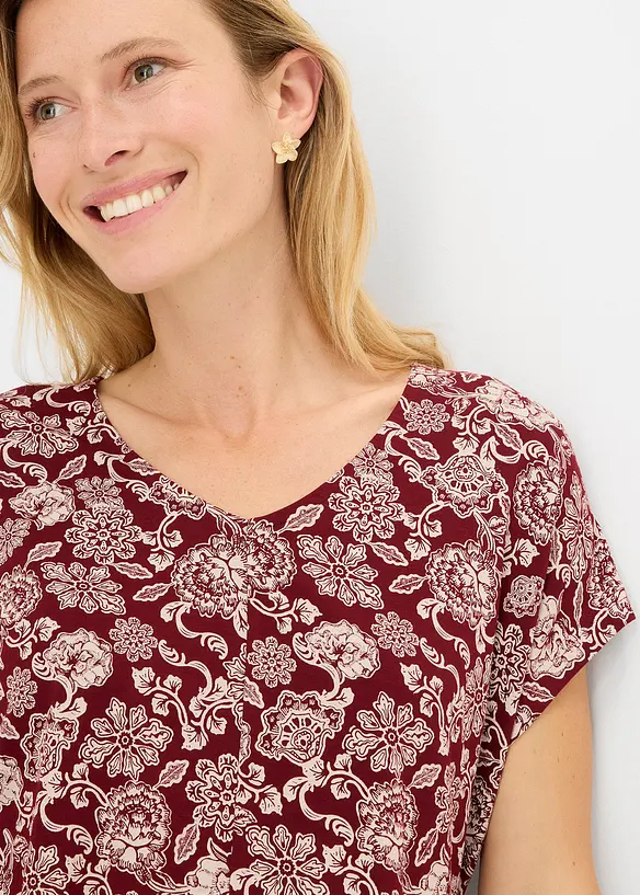 Shirt aus feinem Viskose-Mix, bonprix