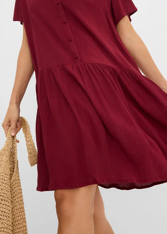 Tunika-Kleid aus flie&szlig;ender Viskose, bonprix