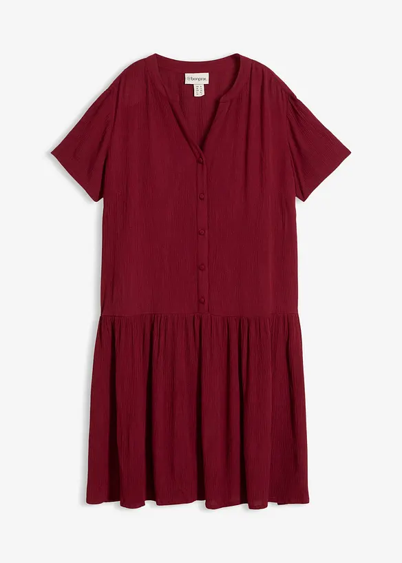 Tunika-Kleid aus flie&szlig;ender Viskose, bonprix