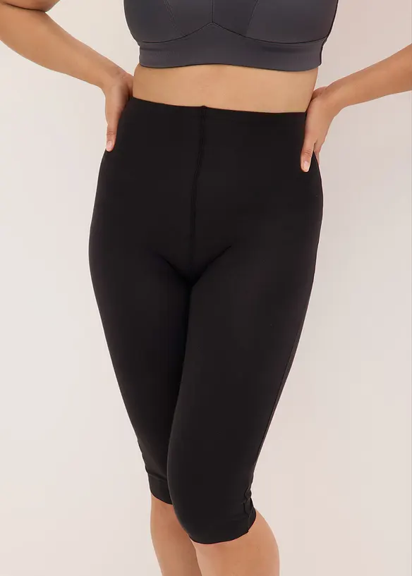 Pantalon corsaire sculptant, maintien l&eacute;ger, bonprix