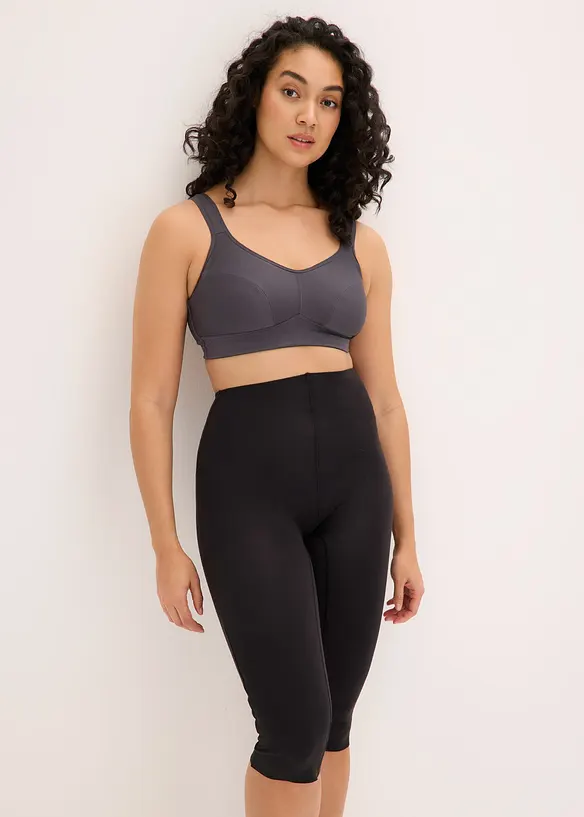 Pantalon corsaire sculptant, maintien l&eacute;ger, bonprix