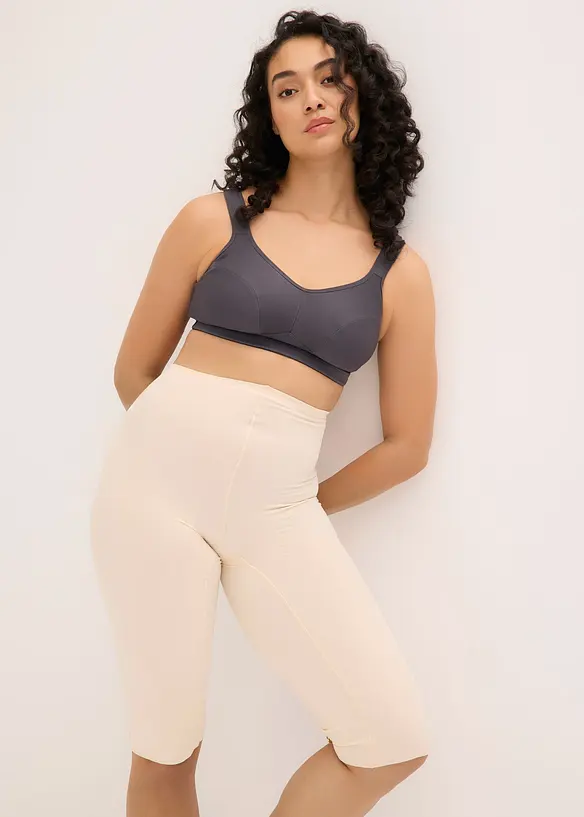 Pantalon corsaire sculptant, maintien l&eacute;ger, bonprix