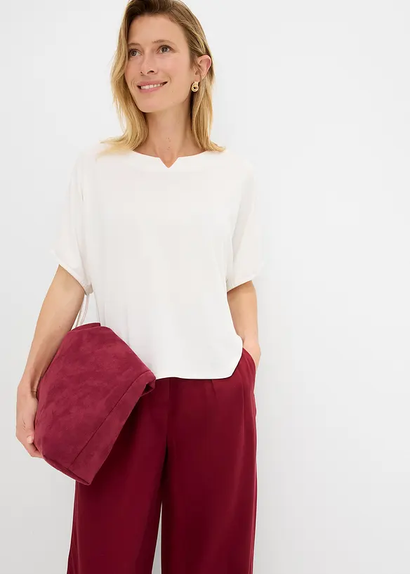 Lockeres Shirt aus robustem Piqu&eacute;, bonprix