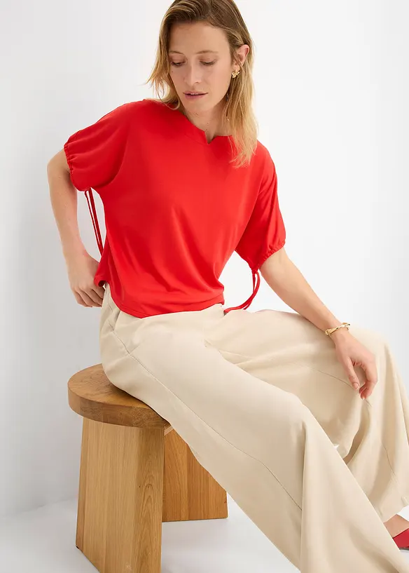 Lockeres Shirt aus robustem Piqu&eacute;, bonprix