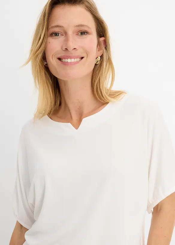 Lockeres Shirt aus robustem Piqu&eacute;, bonprix