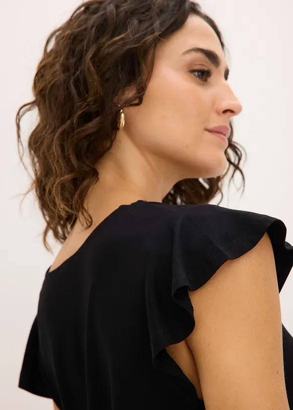 T-shirt en viscose extensible, bonprix