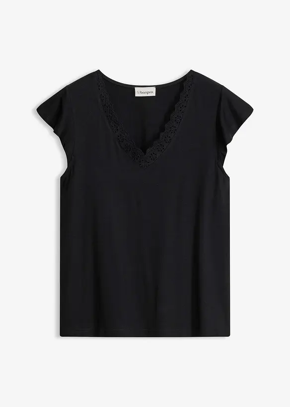 T-shirt en viscose extensible, bonprix