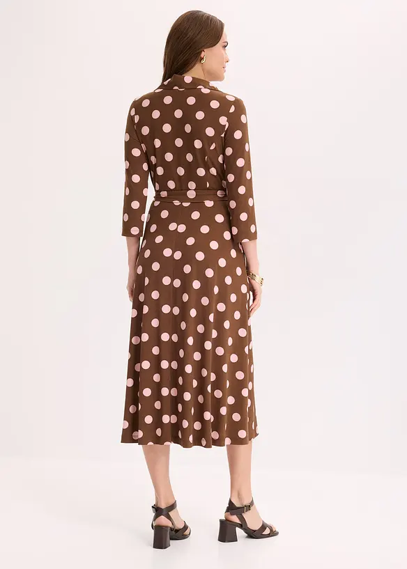 Robe-chemise avec lien &agrave; nouer (ens. 2 pces), bonprix