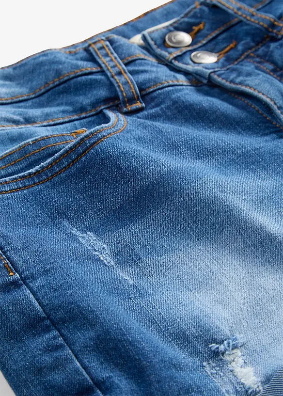 Short en jean taille mi-haute, bonprix