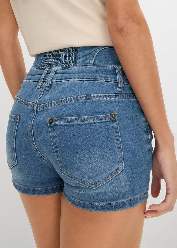Highwaist-Jeans-Shorts, bonprix