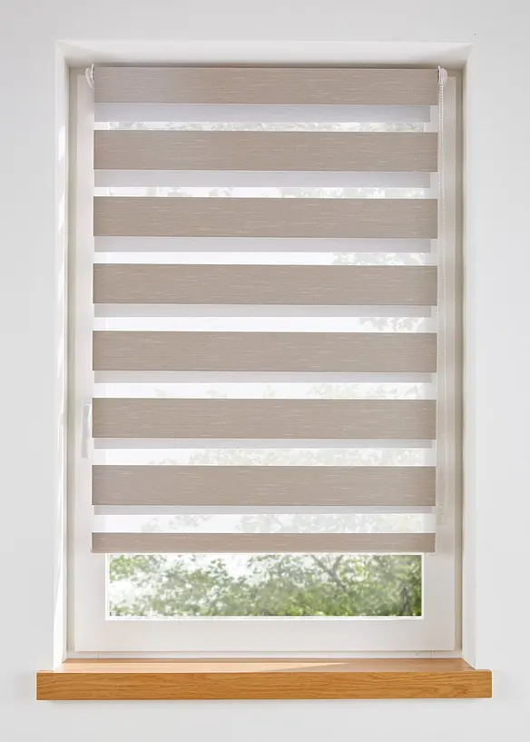 Doppelrollo mit Struktur, bonprix