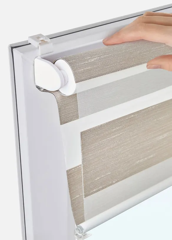 Doppelrollo mit Struktur, bonprix