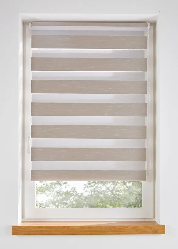 Doppelrollo mit Struktur, bonprix