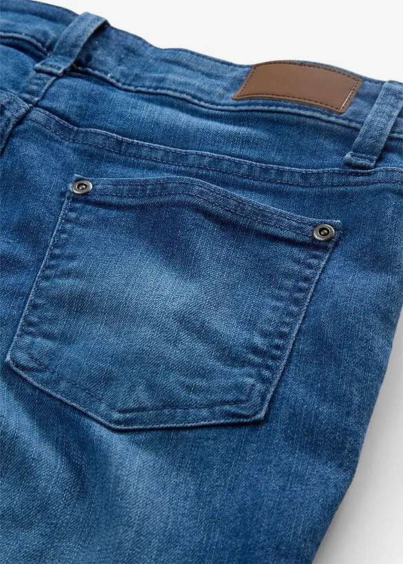 Jean bootcut taille mi-haute, extensible, bonprix