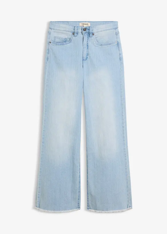 Wide-Leg-Jeans High Waist, bonprix