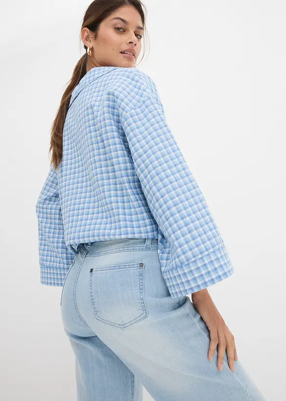 Wide-Leg-Jeans High Waist, bonprix