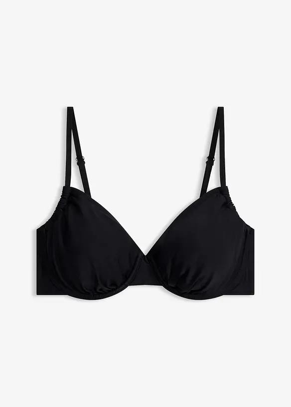 Haut de maillot &agrave; armatures et fronces lat&eacute;rales, bonprix