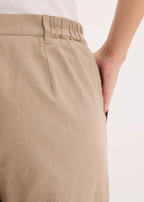 Webhose aus Leinen-Baumwoll-Mix, bonprix