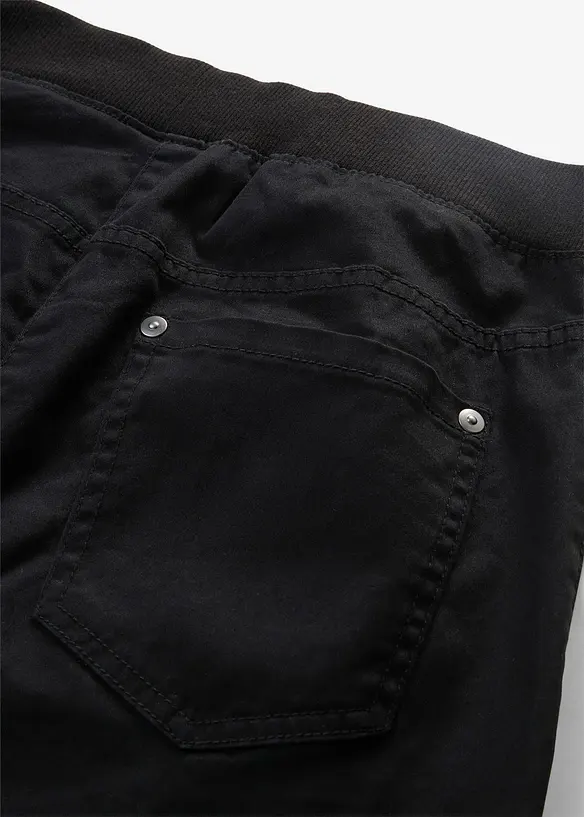 Pantalon &agrave; enfiler avec taille confortable, Straight, bonprix